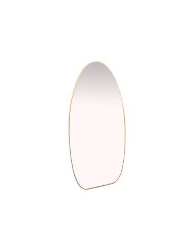 Espejo oval oro 180 cm
