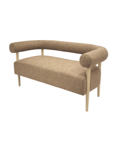 Sofá dos plazas Mere class caramelo