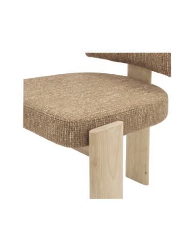 Silla de comedor Ari class caramelo