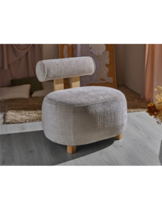 Sillón Akenehi tapizada dux...