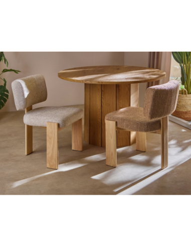 Silla de comedor Ari class caramelo