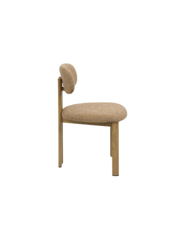 Silla de comedor Nyree class tela...