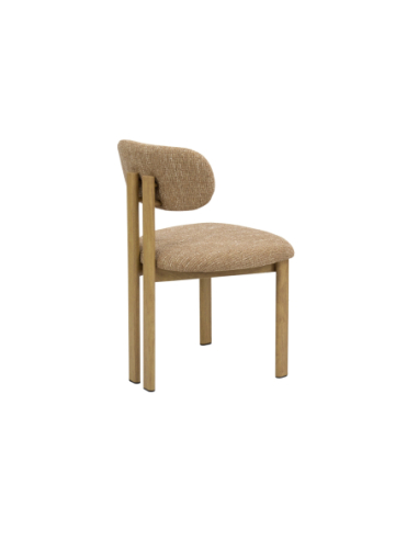 Silla de comedor Nyree class tela...