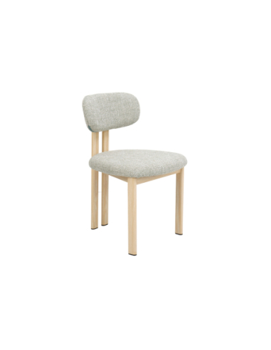 Silla de comedor Nyree class tela verde