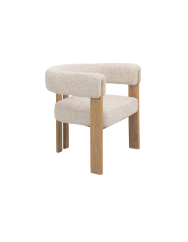 Butaca Akona class tela beige