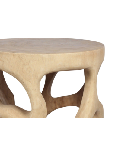 Mesa auxiliar madera suar