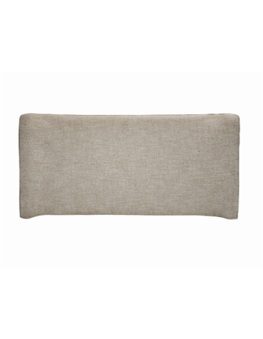 Cabecero cama redondeada beige 199 cm
