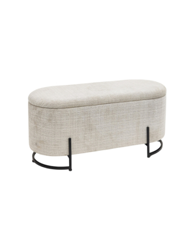 Descalzadora tapizada dux con patas...