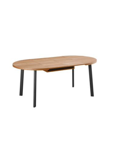 Mesa de comedor extensible chapada roble Mesa de comedor extensible chapada roble