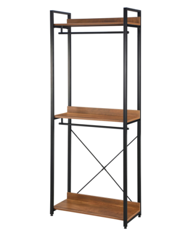 Estantería Perchero Nicodemus 3 baldas