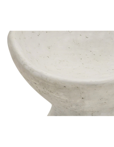 Asiento textura símil piedra gris