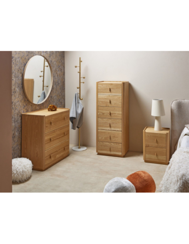 Cómoda Nereide 3 cajones fresno