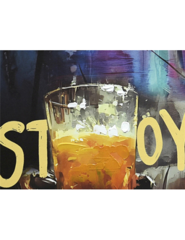 Lienzo impreso Pop Art mono 50% óleo...