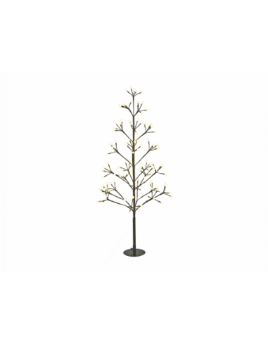 Árbol Navidad led 9 funciones marrón...