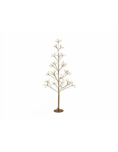 Árbol Navidad led 9 funciones oro 120 cm Árbol Navidad led 9 funciones oro 120 cm