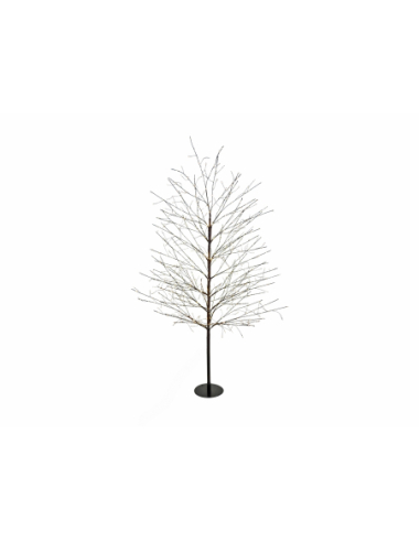 Árbol Navidad micro led marrón 150 cm