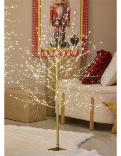 Árbol Navidad micro led oro...