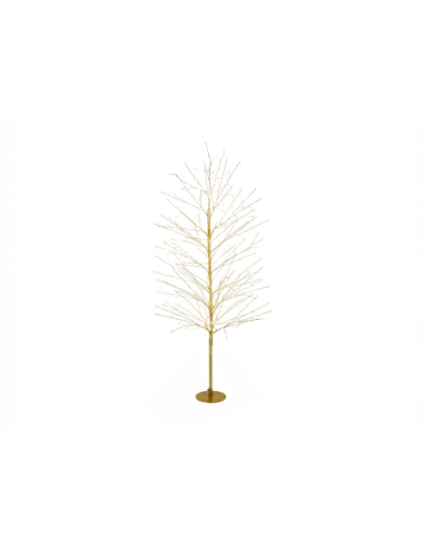 Árbol Navidad micro led oro 150 cm