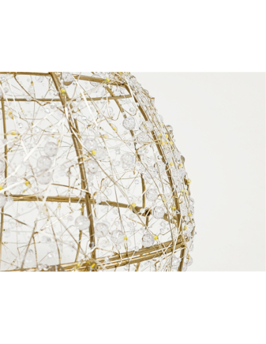 Bola oro perlas 30d cm 500 leds