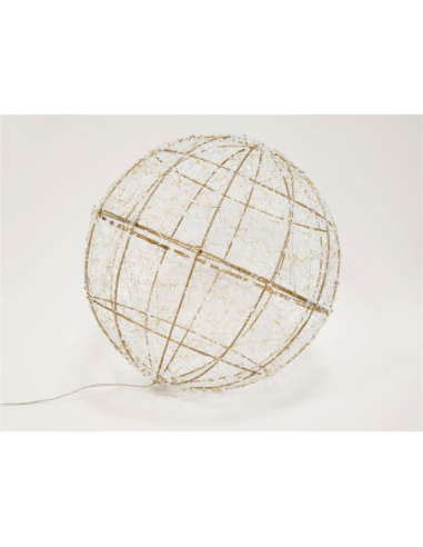 Bola oro perlas 40d cm 600 leds