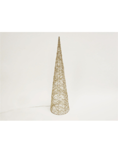 Cono oro pet 80 cm 500 leds 2