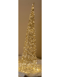 Cono oro pet 100 cm 600 leds
