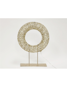 Corona oro pet c/pie 28d cm... 2