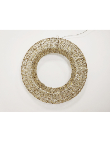 Corona oro pet 36d cm 1200 leds