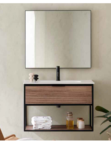 Conjunto mueble baño estructura con...