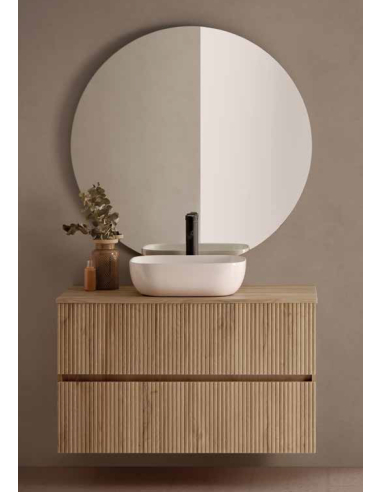 Conjunto Mueble baño Etna dos cajones Conjunto Mueble baño Etna dos cajones