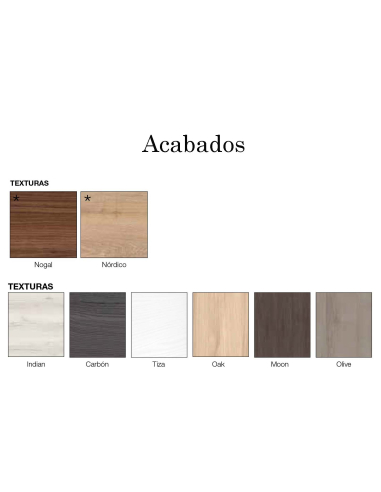 Mueble baño 3 módulos HANA 180 cm