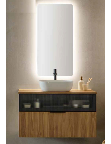 Conjunto Mueble de baño Mirko lavabo... Conjunto Mueble de baño Mirko lavabo...