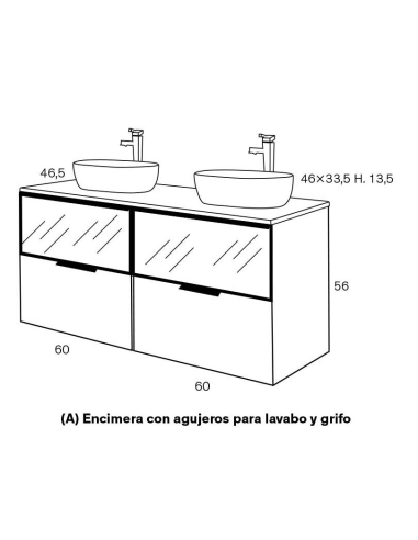 Conjunto Mueble de baño Mirko 120 cm... Conjunto Mueble de baño Mirko 120 cm...