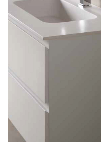 Mueble de baño Hydra dos cajones con... Mueble de baño Hydra dos cajones con...