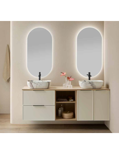 Conjunto Mueble de baño Kubik 160 cm Conjunto Mueble de baño Kubik 160 cm