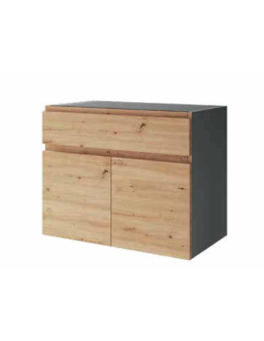 Armario de baño 2 puertas + 1 cajón