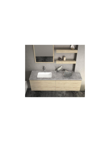 Mueble de baño dos cajones simétrico...