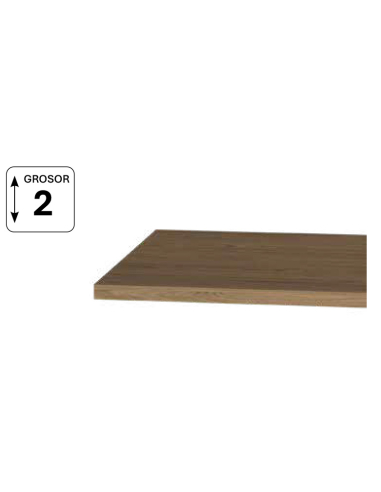 Encimera de madera grosor 2 cm