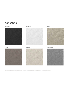 Encimera de lavabo PIZARRA 2