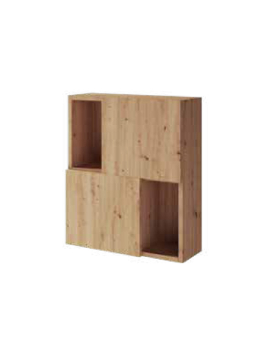 Armario alto dos puertas + dos huecos