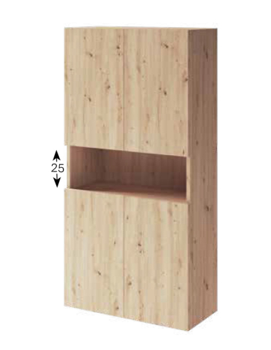 Columna auxiliar cuatro puertas +...