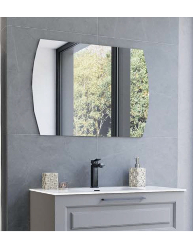 Espejo forma barril recto