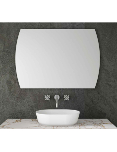 Espejo forma barril recto