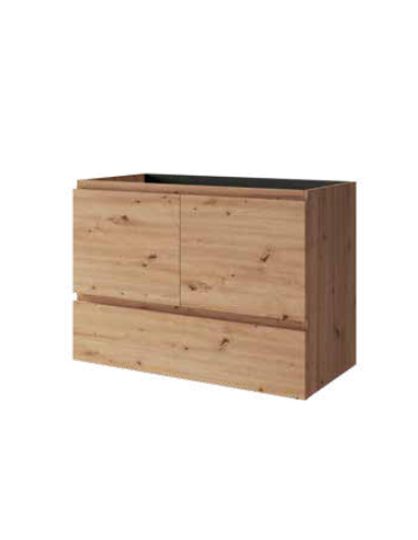 Mueble de baño 2 puertas 1 cajón