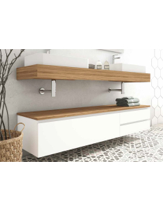 Bancada para baño 2 huecos... 2