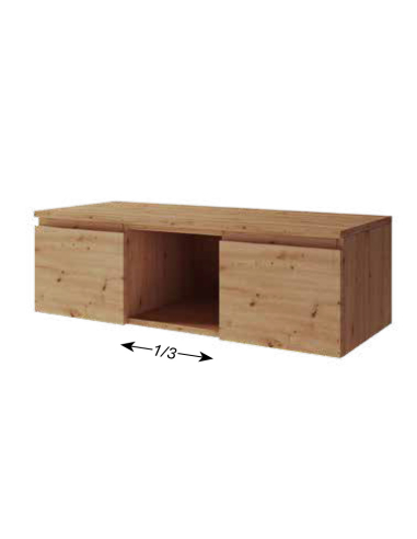 Bancada para baño 2 cajones con hueco...