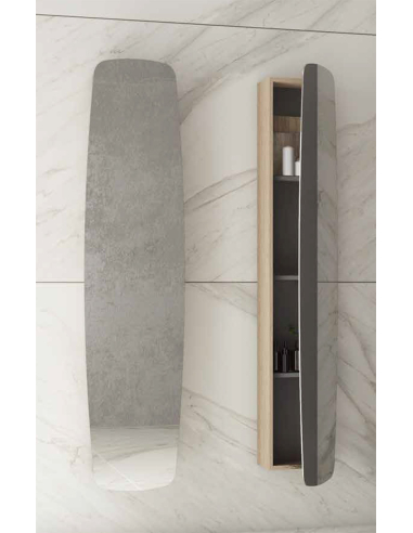 Columna auxiliar una puerta espejo...