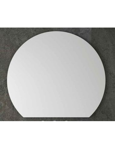 Espejo de baño Halo horizontal sin marco