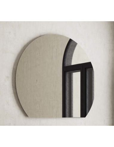 Espejo de baño Halo horizontal sin marco