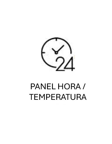 Extra Panel hora/Temperatura para...